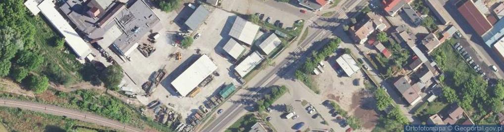 Zdjęcie satelitarne DHL POP ŻABKA