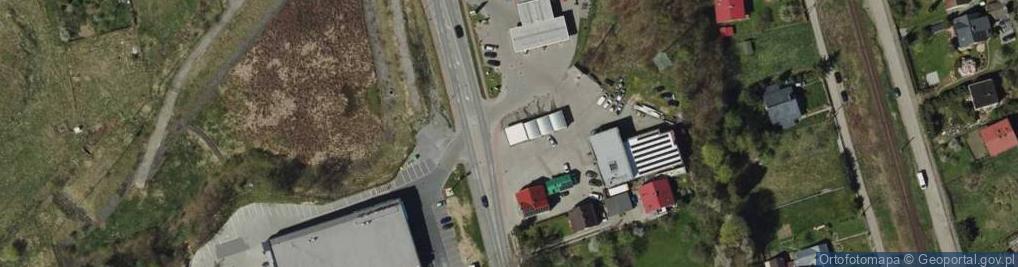 Zdjęcie satelitarne DHL POP ŻABKA