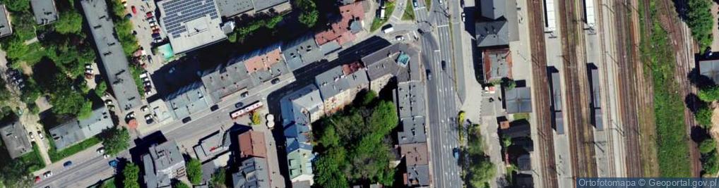 Zdjęcie satelitarne DHL POP ŻABKA