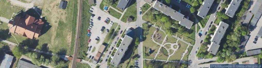 Zdjęcie satelitarne DHL POP ŻABKA