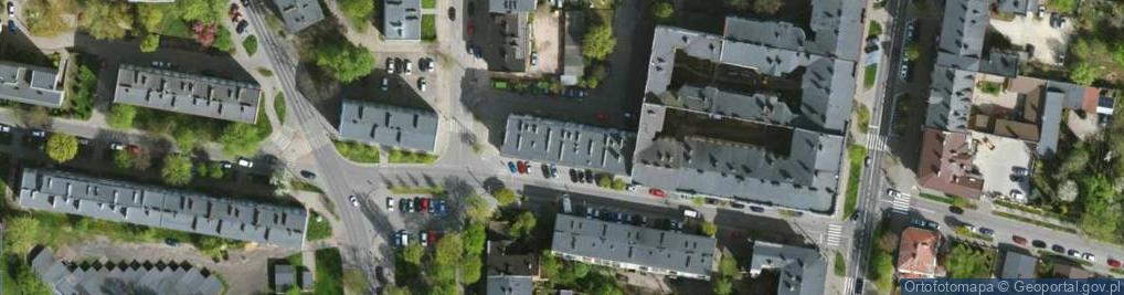 Zdjęcie satelitarne DHL POP ŻABKA