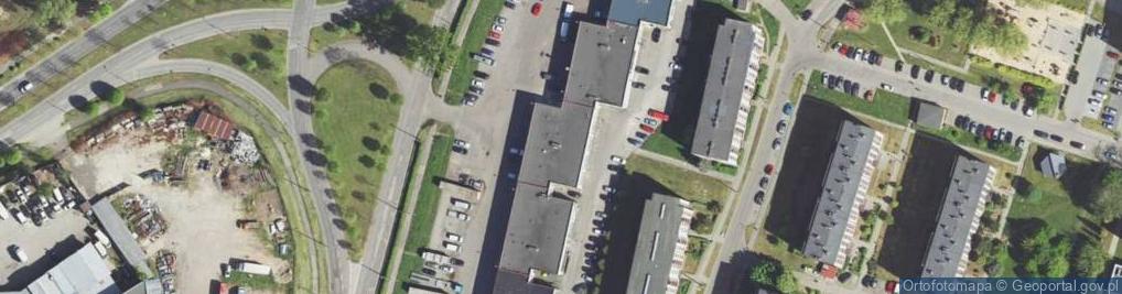 Zdjęcie satelitarne DHL POP ŻABKA