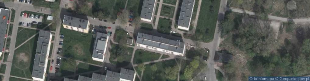 Zdjęcie satelitarne DHL POP ŻABKA