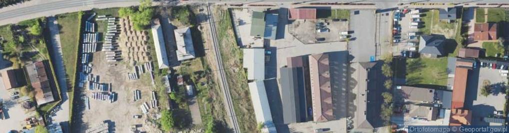 Zdjęcie satelitarne DHL POP ŻABKA