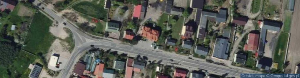 Zdjęcie satelitarne DHL POP ŻABKA