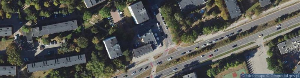 Zdjęcie satelitarne DHL POP ŻABKA
