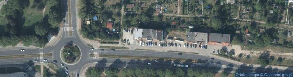 Zdjęcie satelitarne DHL POP ŻABKA