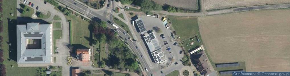 Zdjęcie satelitarne DHL POP ŻABKA