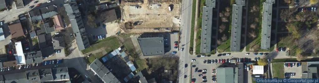 Zdjęcie satelitarne DHL POP ŻABKA