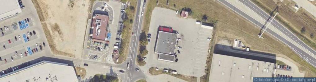 Zdjęcie satelitarne DHL POP ŻABKA
