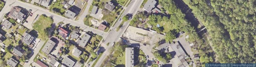 Zdjęcie satelitarne DHL POP ŻABKA