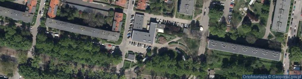 Zdjęcie satelitarne DHL POP ŻABKA