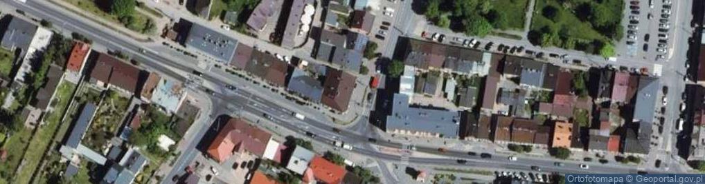 Zdjęcie satelitarne DHL POP Złoty róg