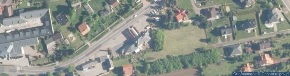 Zdjęcie satelitarne DHL POP ZPUH ZENIT STACJA BENZYNOWA
