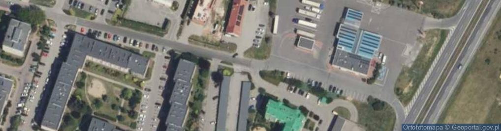 Zdjęcie satelitarne DHL ServicePoint