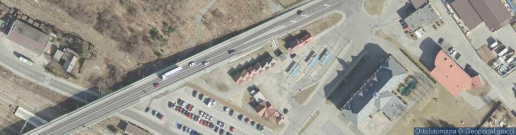 Zdjęcie satelitarne DHL ServicePoint