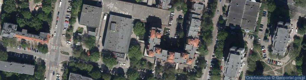Zdjęcie satelitarne DHL ServicePoint