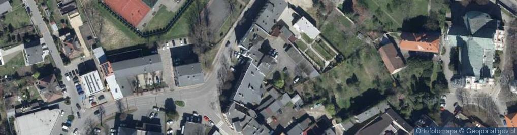 Zdjęcie satelitarne DHL ServicePoint