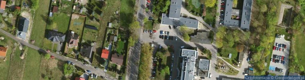 Zdjęcie satelitarne DHL ServicePoint