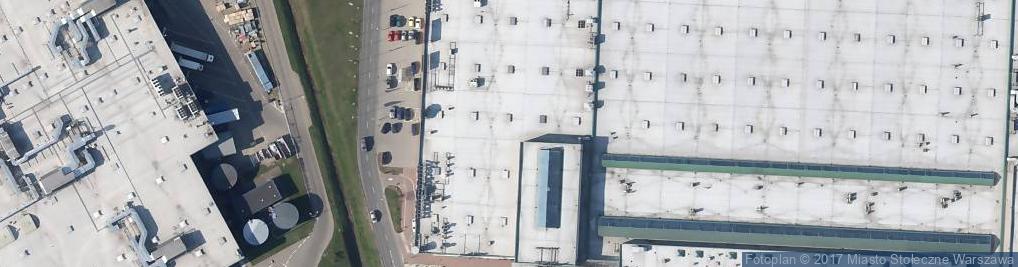 Zdjęcie satelitarne DHL ServicePoint