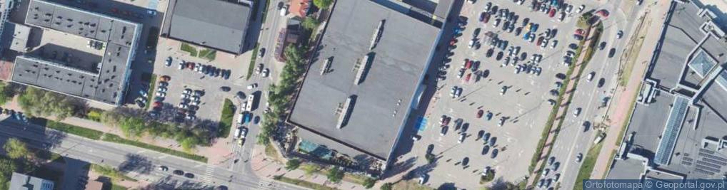 Zdjęcie satelitarne DHL ServicePoint