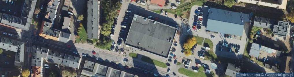 Zdjęcie satelitarne DHL ServicePoint