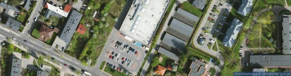 Zdjęcie satelitarne DHL ServicePoint