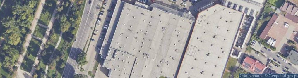 Zdjęcie satelitarne DHL ServicePoint