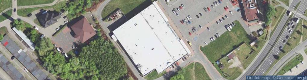 Zdjęcie satelitarne DHL ServicePoint