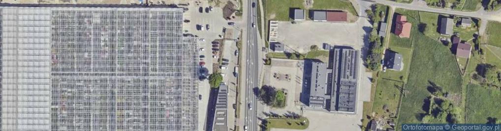 Zdjęcie satelitarne DHL ServicePoint