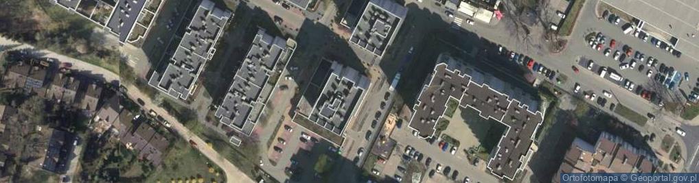 Zdjęcie satelitarne DHL ServicePoint