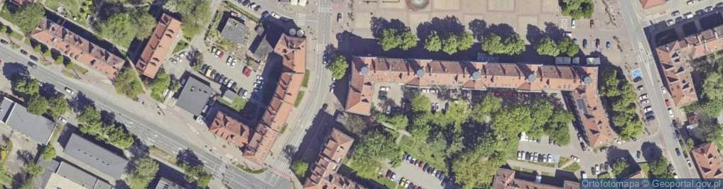 Zdjęcie satelitarne DHL ServicePoint