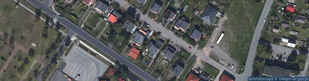 Zdjęcie satelitarne Dom dziecka w Sławie