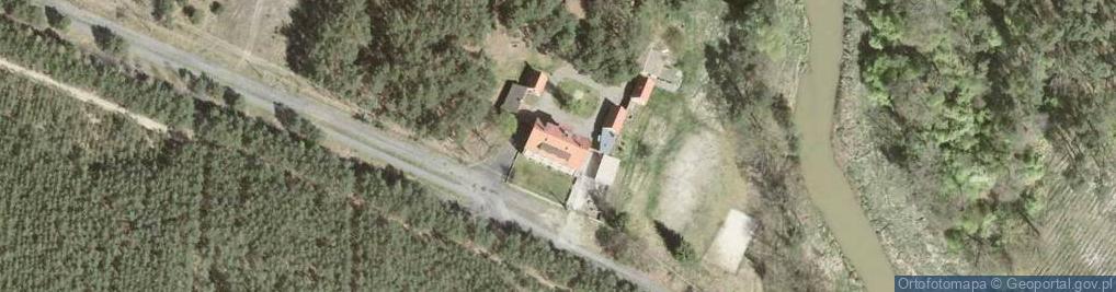 Zdjęcie satelitarne Dom nad Baryczą