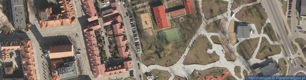 Zdjęcie satelitarne Placówka Socjalizacyjna Skarbek