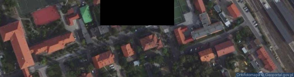 Zdjęcie satelitarne Powiatowe Centrum Pomocy Rodzinie w Wolsztynie