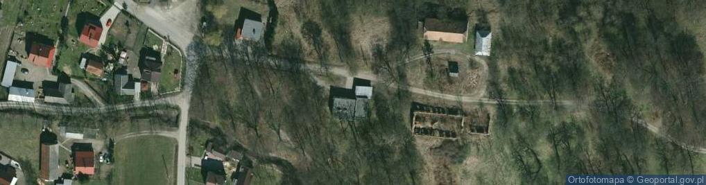 Zdjęcie satelitarne Dom Ludowy Bieździadka