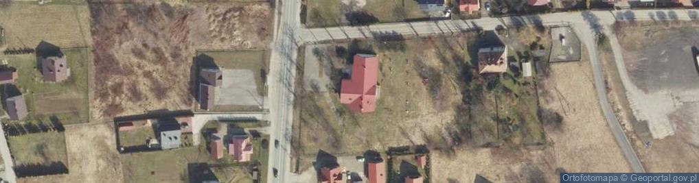 Zdjęcie satelitarne Dom Ludowy Jasło - Żółków
