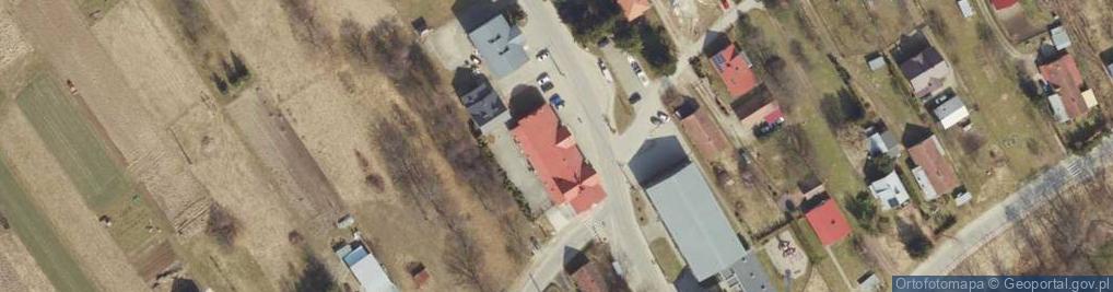 Zdjęcie satelitarne Dom Ludowy Krosno - Suchodół