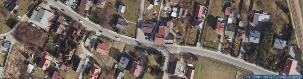 Zdjęcie satelitarne Dom Ludowy Miłocin