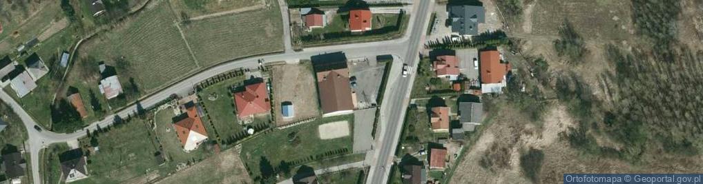 Zdjęcie satelitarne Dom Ludowy Niegłowice - Bajdy