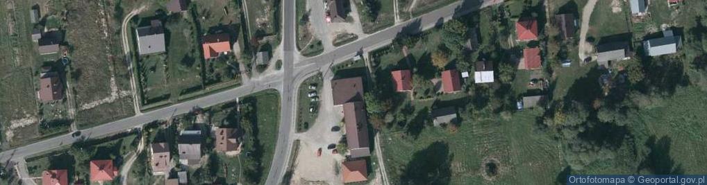 Zdjęcie satelitarne Dom Ludowy w Czarnej Sędziszowskiej