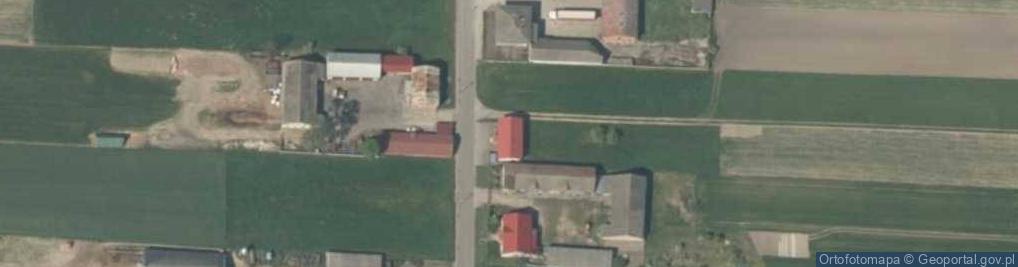 Zdjęcie satelitarne Dom Ludowy w Guźni