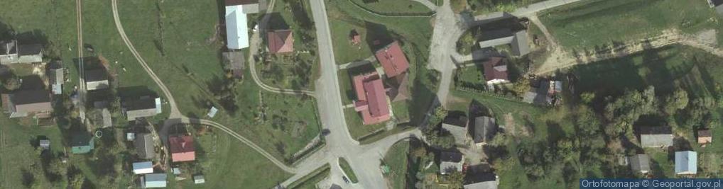 Zdjęcie satelitarne Dom ludowy w Pawłokomie