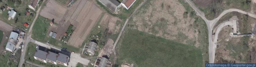 Zdjęcie satelitarne Dom Ludowy Wilczy Las