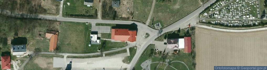 Zdjęcie satelitarne Dom Ludowy Wrocanka