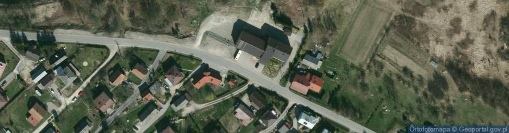 Zdjęcie satelitarne Dom Ludowy Żarnowiec
