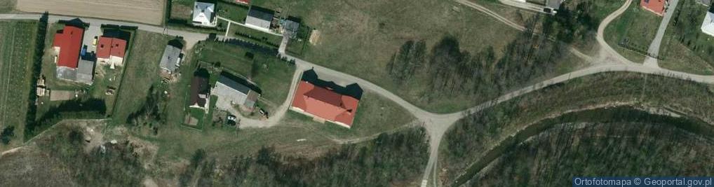Zdjęcie satelitarne Dom Ludowy Zawadka Osiecka