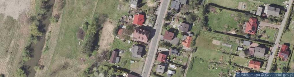 Zdjęcie satelitarne Dom Ludowy