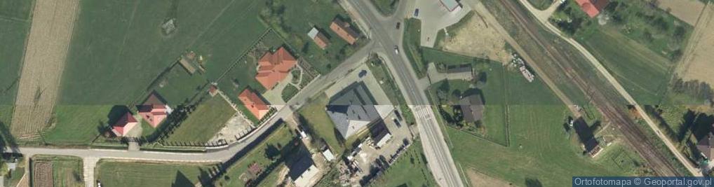 Zdjęcie satelitarne Dom Strażaka Stróże